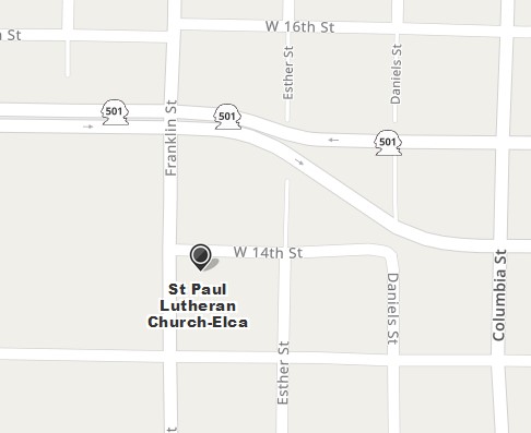 St Paul, Immanuel Lutheran & River City Shelter locations