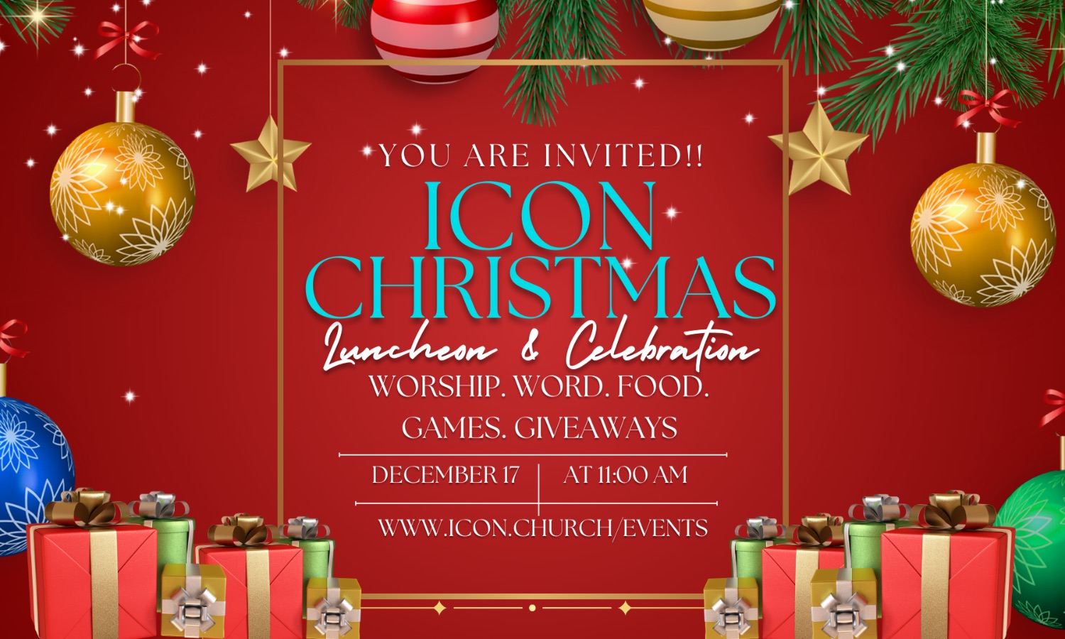 ICON Christmas Luncheon & Celebration