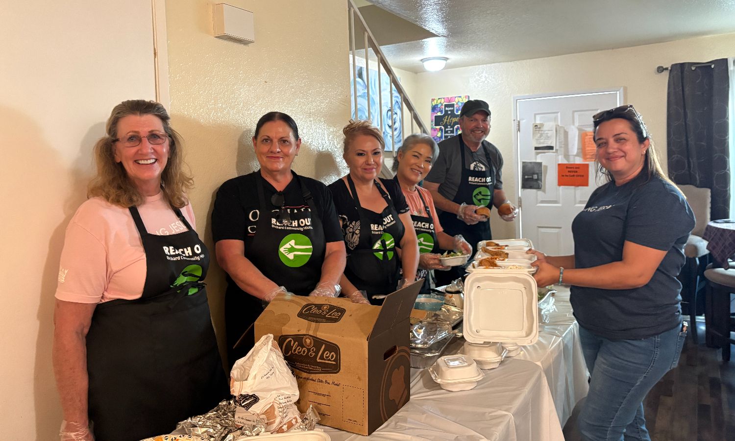 Orchard's Reach Out: Emergency Shelter Meal