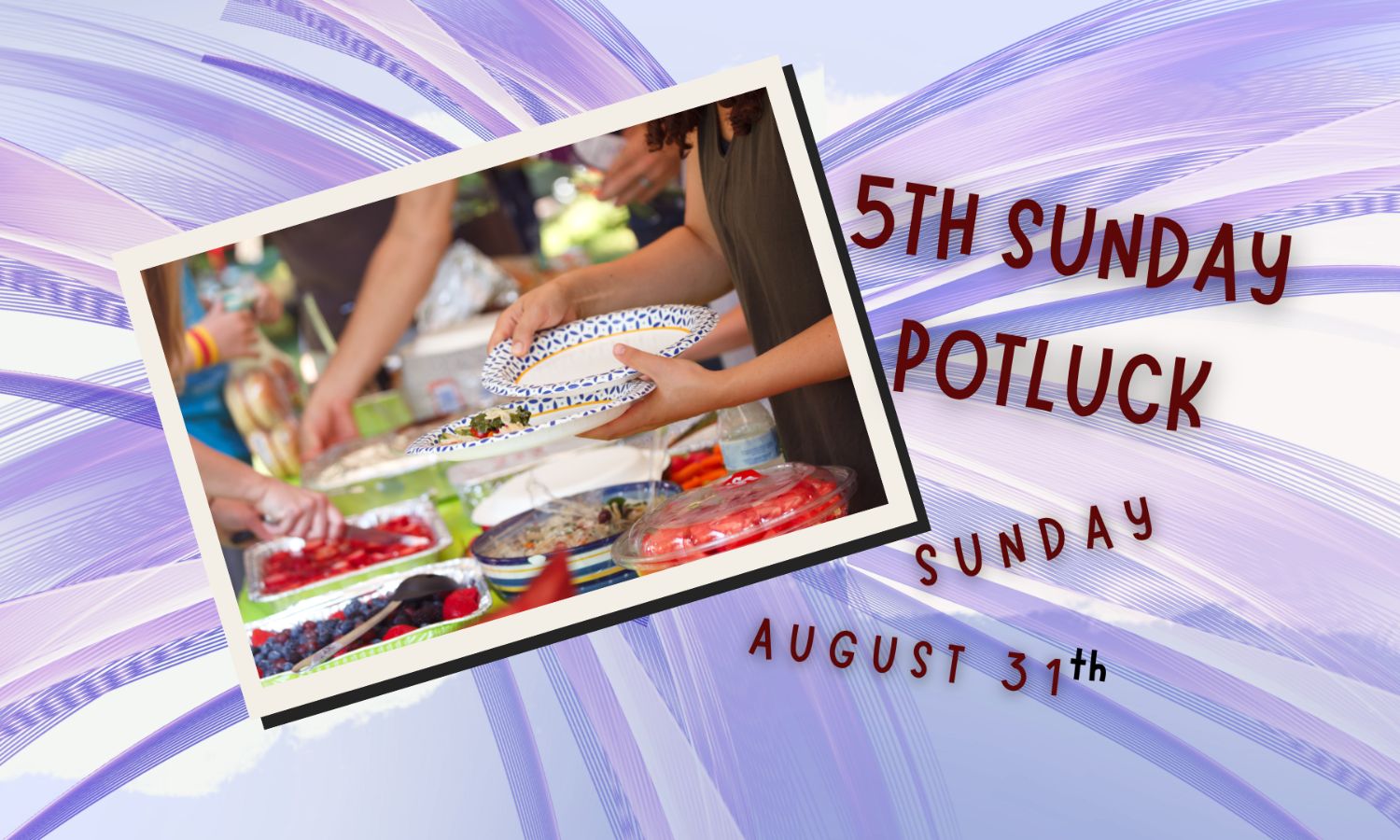 5th Sunday Potluck 