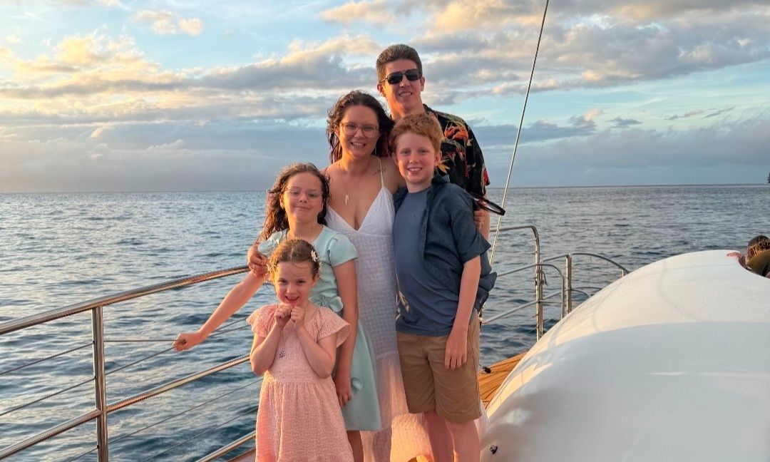 Danet Peterson and family