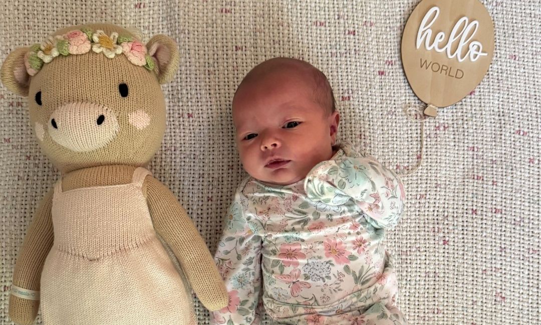 McCalister Russell and New Baby Lucia