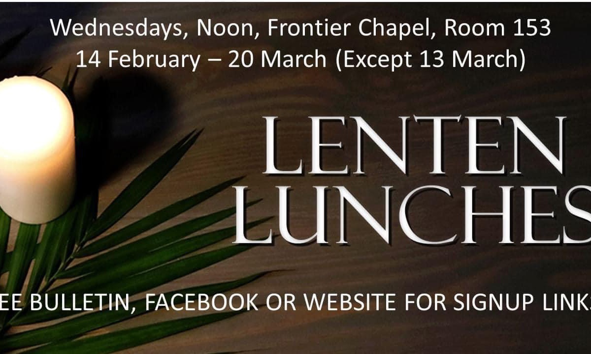 Lenten Lunch #4