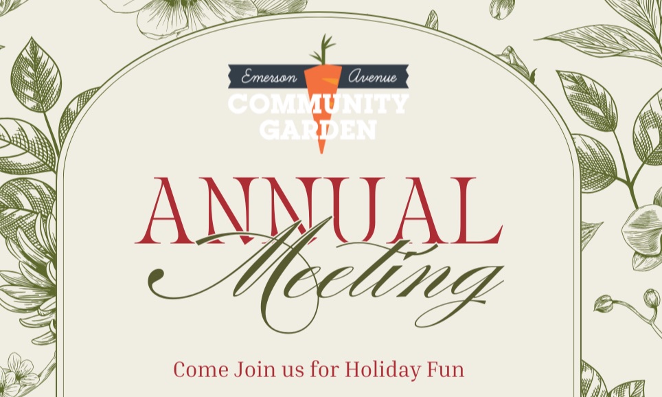 EACGC Annual Meeting & Holiday Get-Together Potluck