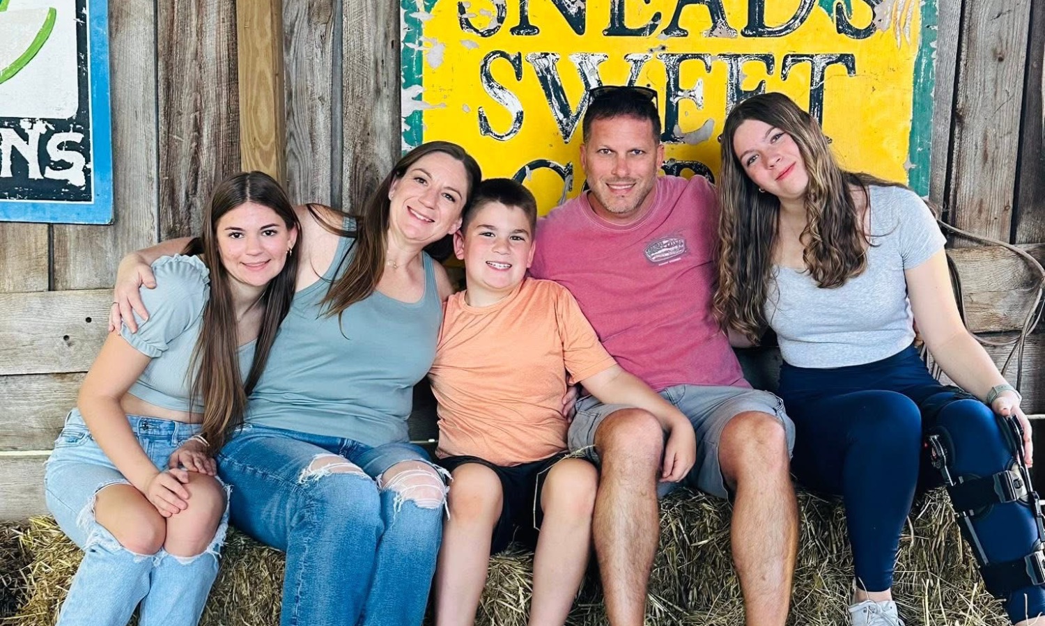 The Augrom family 