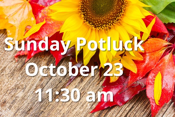 October Sunday Potluck