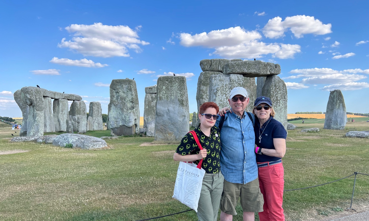 Hayley St. James and the Goldstein family