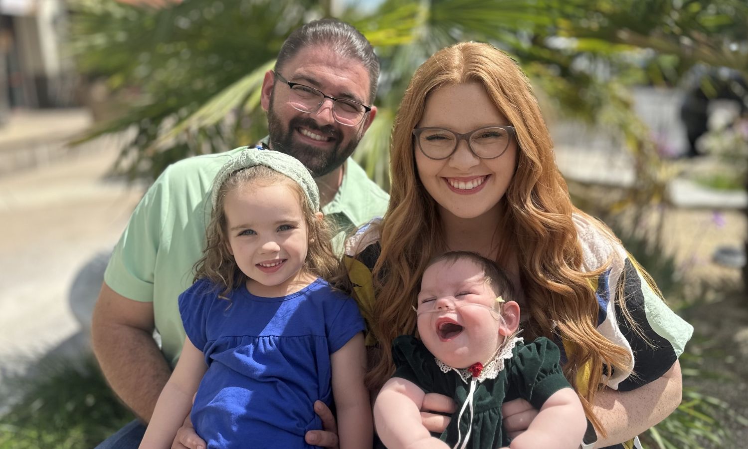 The White Family: Michael, Jamie, Ruby & Eliza