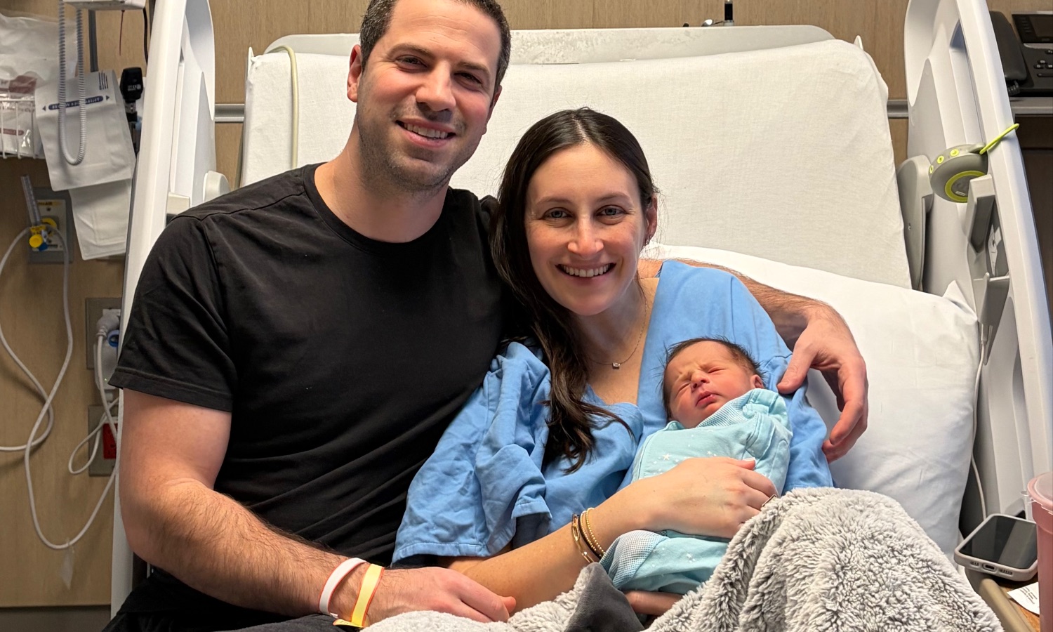 Avi, Dan, Leo and Baby Stern