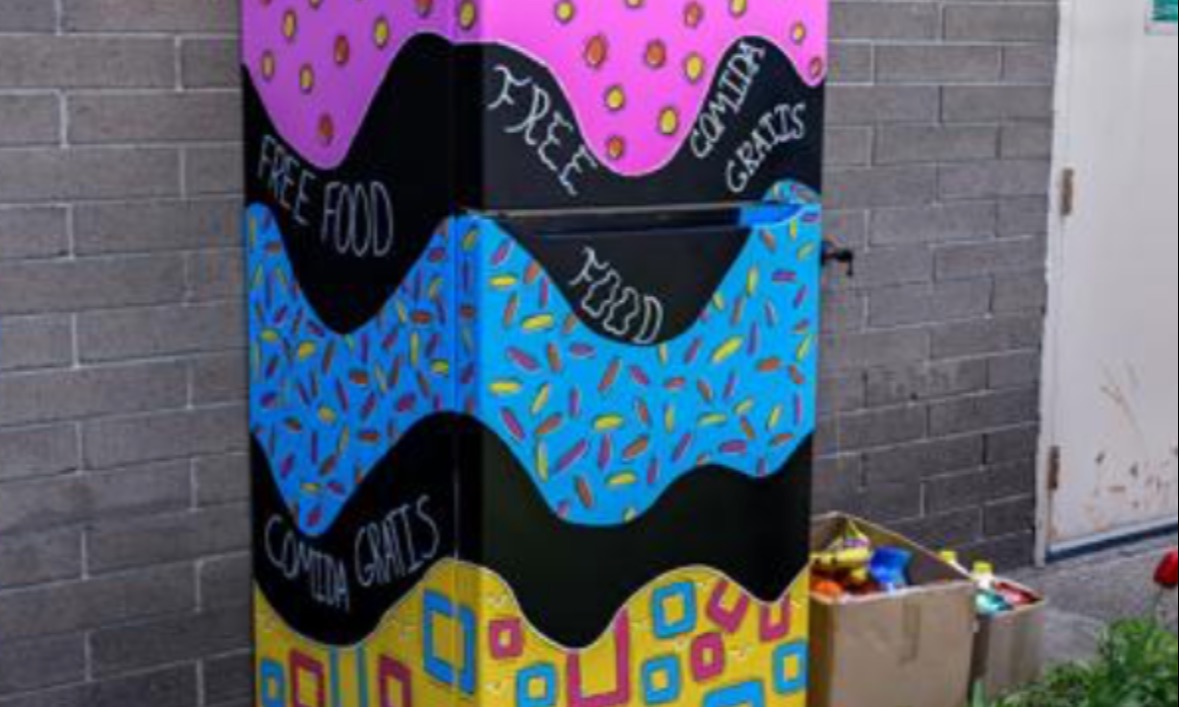 Rotterdam Community Center Free Food Fridge