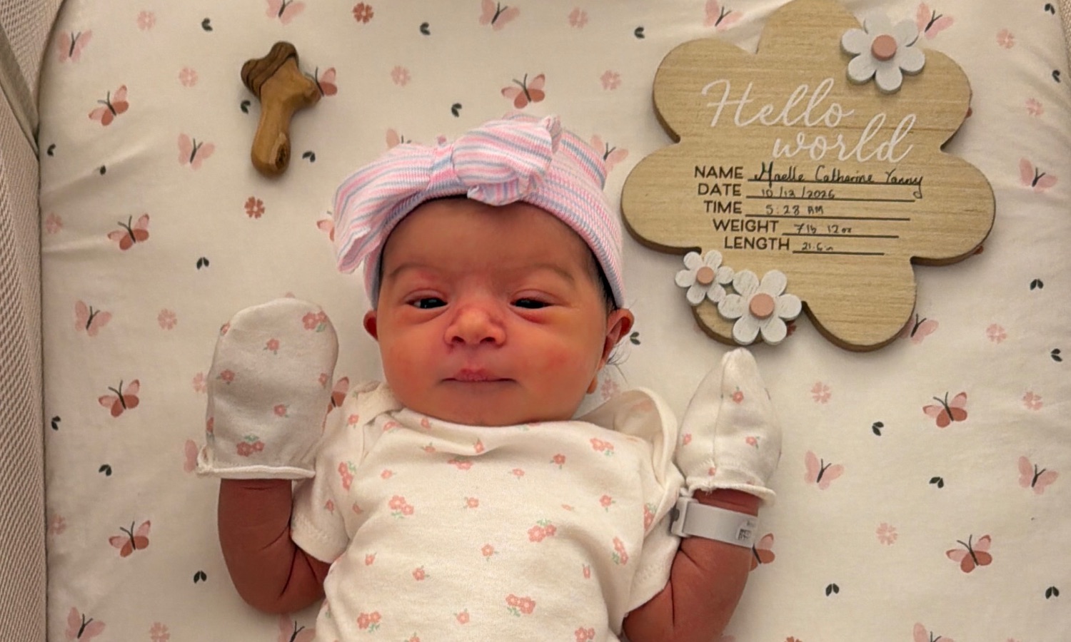 The Yanny Family: Kyrillos, Mareena & Baby Maelle