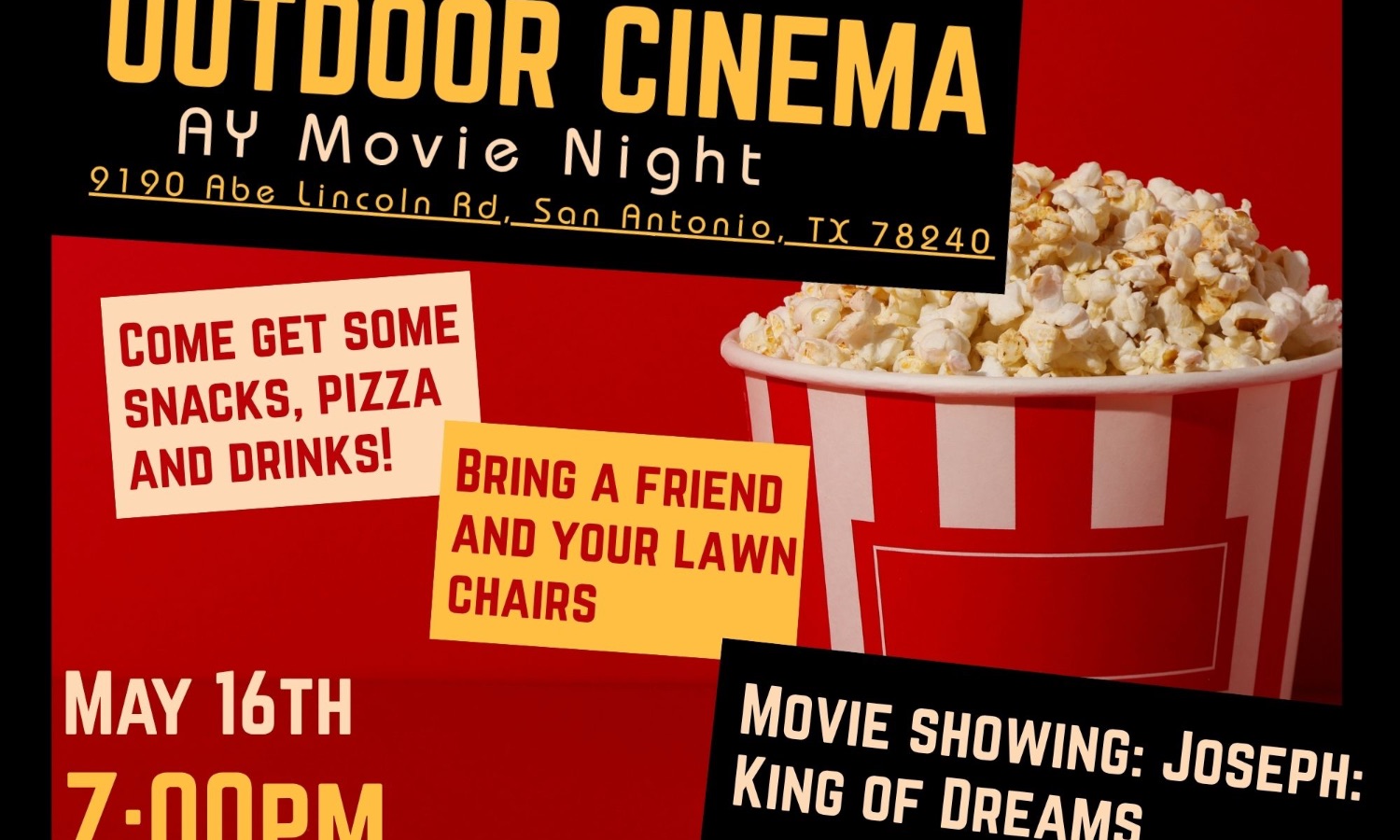 Outdoor Cinema: AY Movie Night