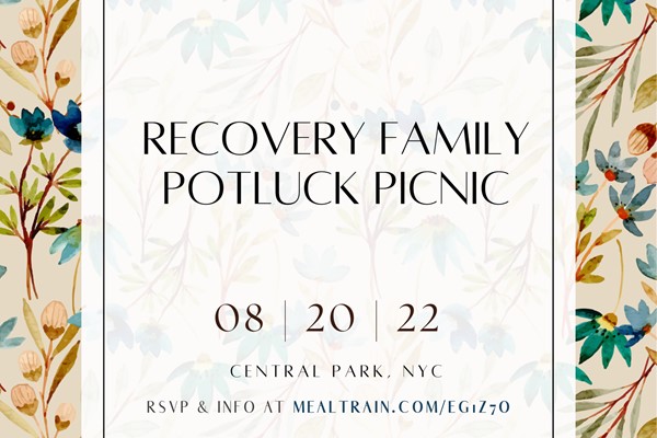 Recovery Family Potluck Picnic!