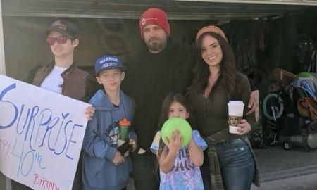 Joelle Alandar  & Family