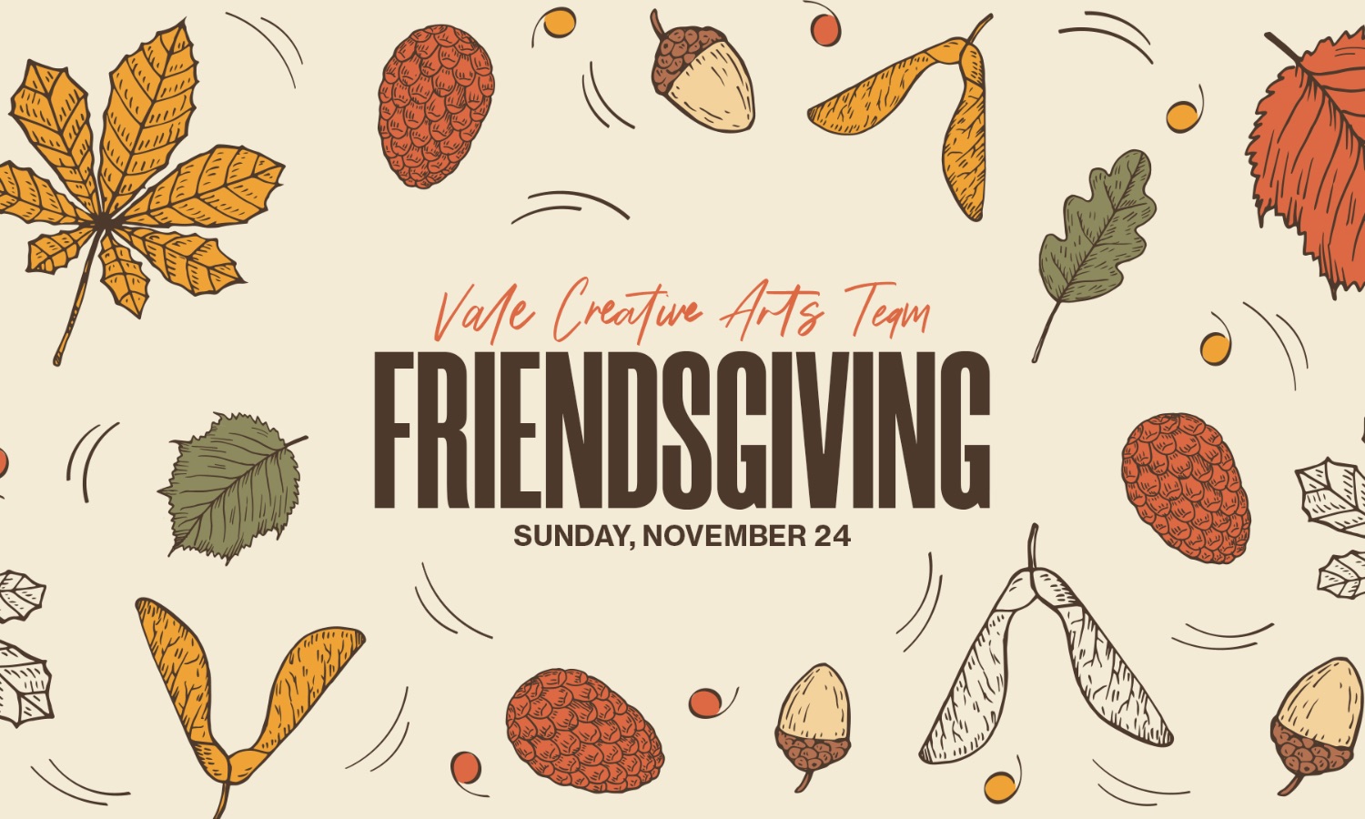 Vale Creative Arts Friendsgiving 2024