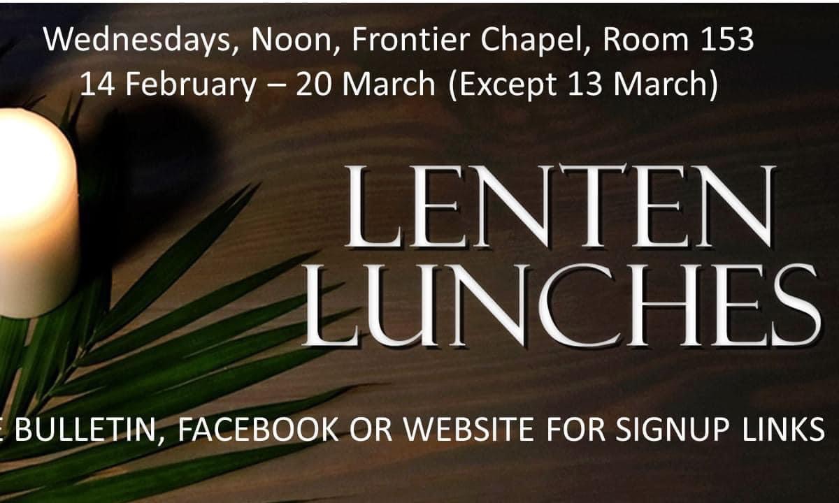 Lenten Lunch #5