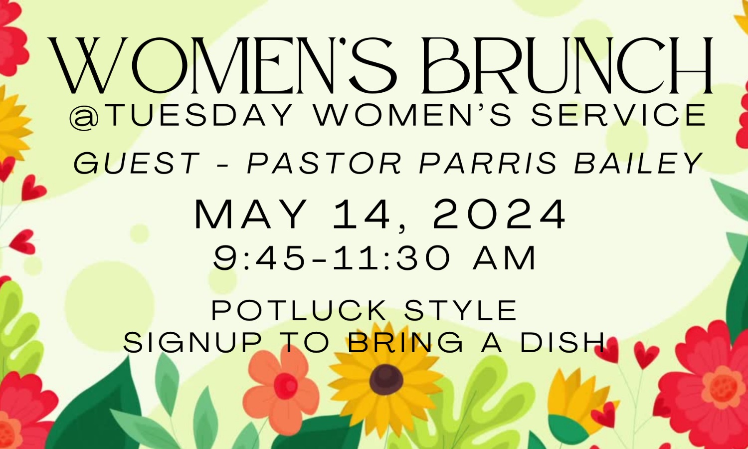 Women's Brunch- May