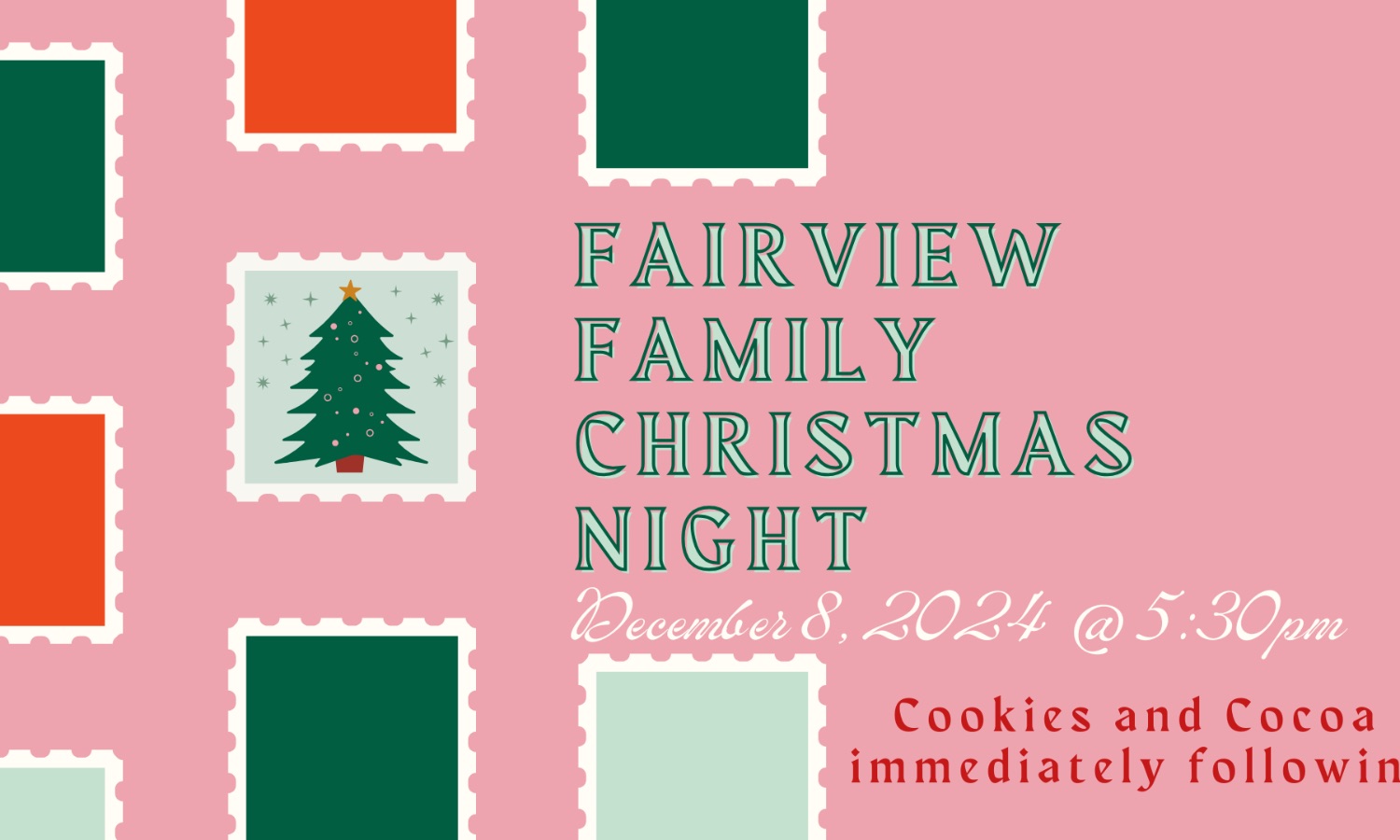 Fairview Family Christmas Night