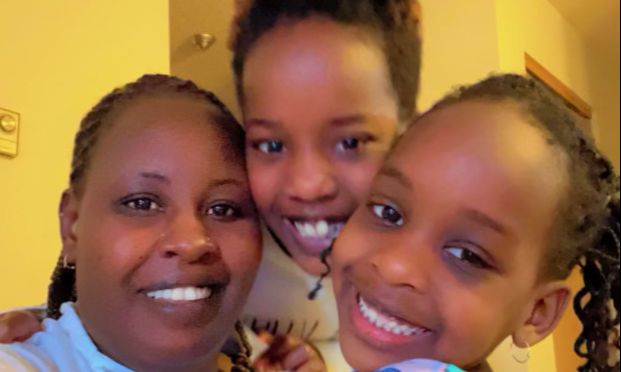 Rose Mukarurangwa and Family