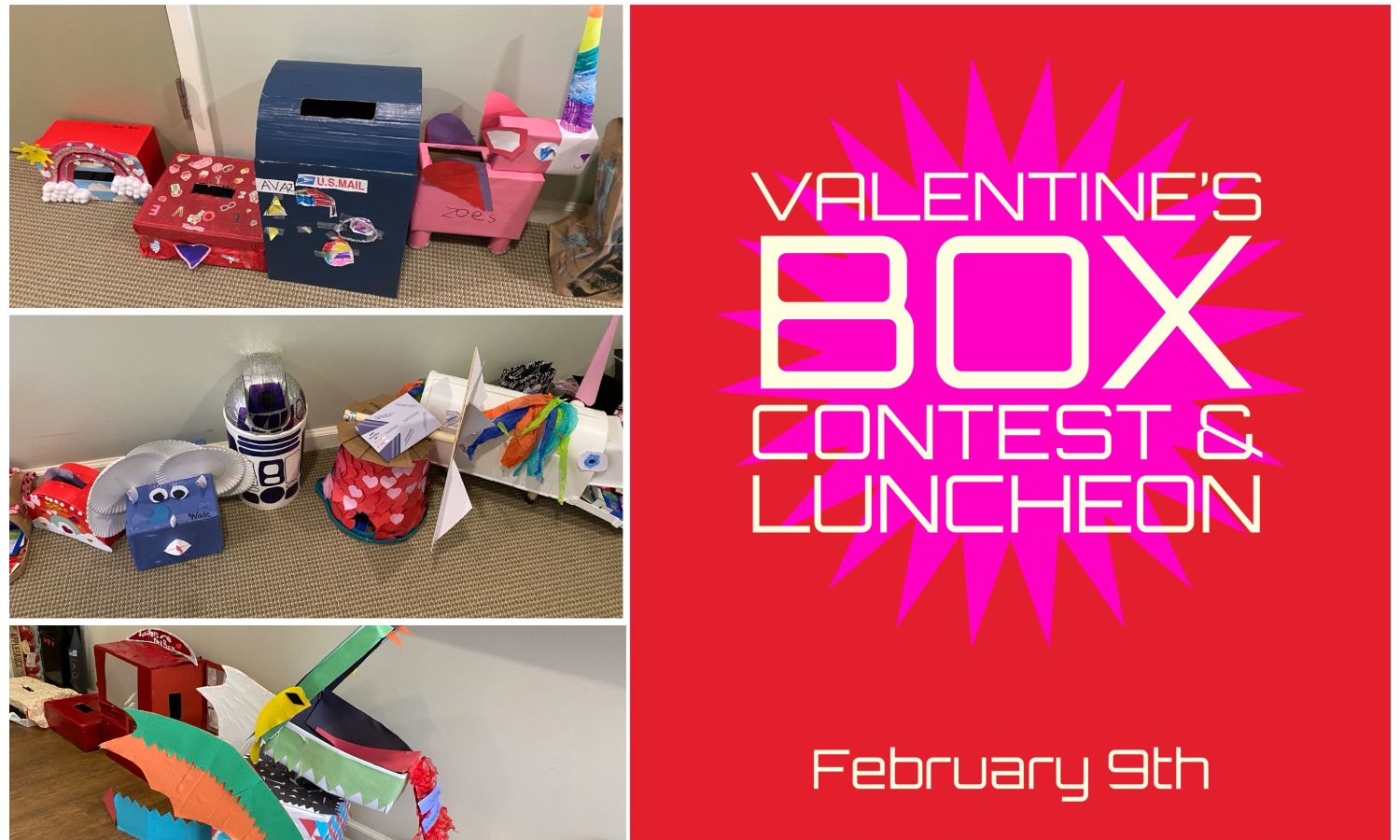 Valentine's Box Contest & Luncheon
