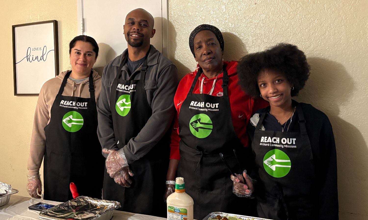 Orchard's Reach Out: Emergency Shelter Meal