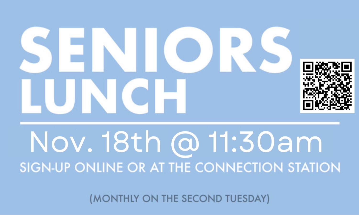 Seniors Lunch (November)