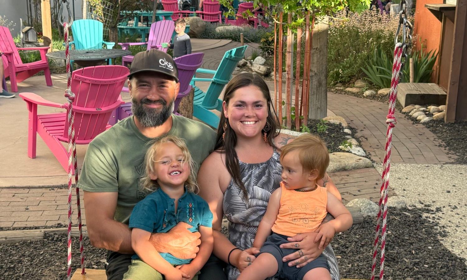 Cody, Shelby, and the boys