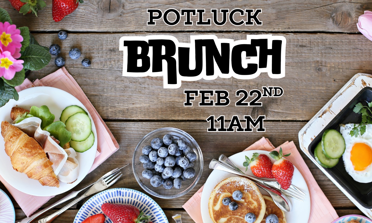 Potluck Brunch February Play Day