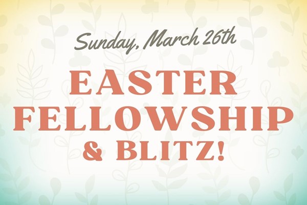 Easter Fellowship Meal