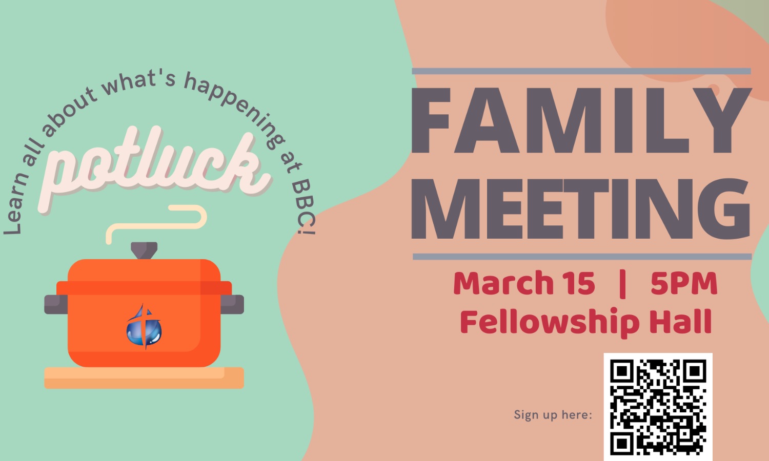 Family Meeting & Potluck