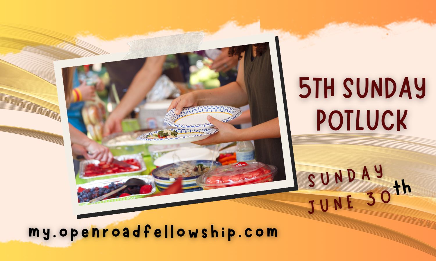 June 5th Sunday Potluck