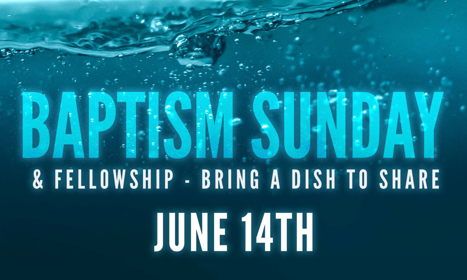 Baptism Sunday