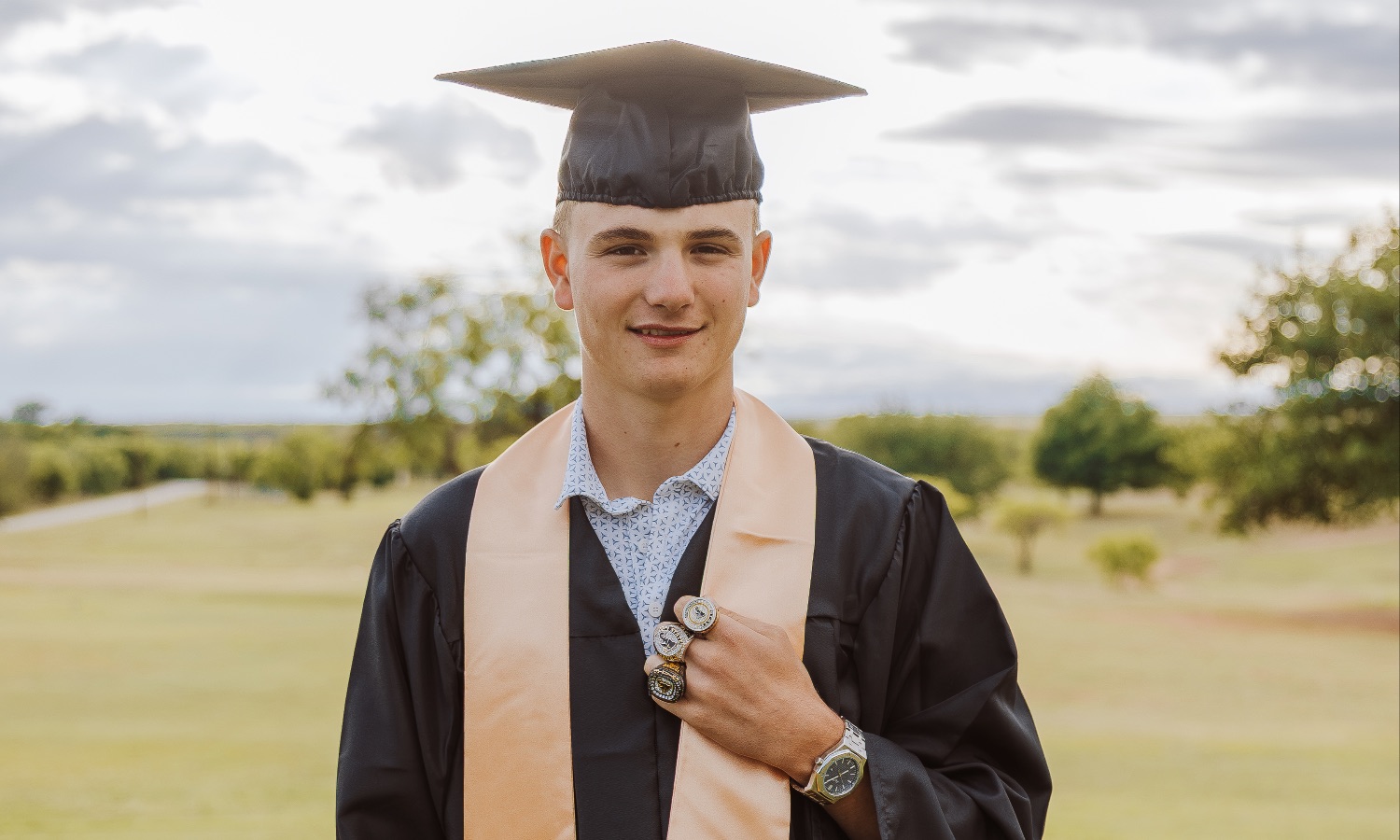 Senior Celebration for Caleb Herzog