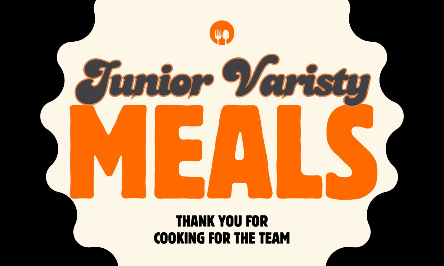 2026 JV TEAM MEALS