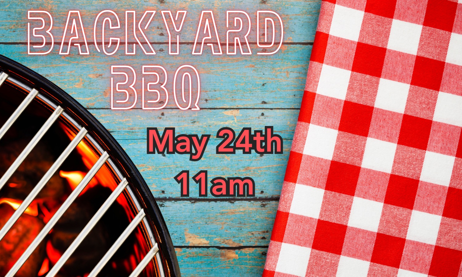Backyard BBQ- May Play Day